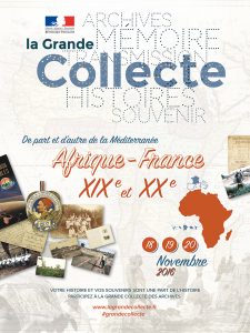 Grande Collecte 2016 - Afrique France XIXe et XXe siècles